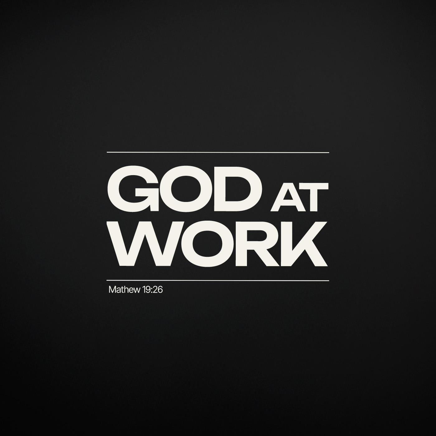 God at Work | But God - Sermon Series God at Work | But God - Sermon Series